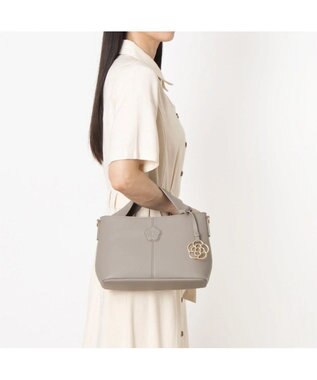 CLATHAS デポ 2WAYハンドバッグ グレイ