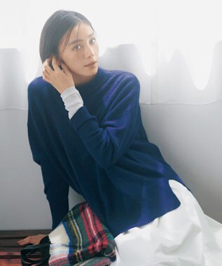 UNFILO L 【洗える】シアーカフスインナー ホワイト