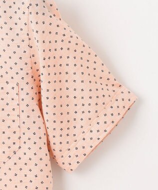 JOSEPH ABBOUD 【ビジネスシーンに最適・サステイナブル】ソアロンシャンブレープリント シャツ オレンジ系5