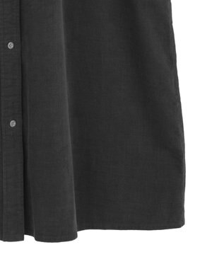 AMERICAN HOLIC コーデュロイシャツワンピース Brown