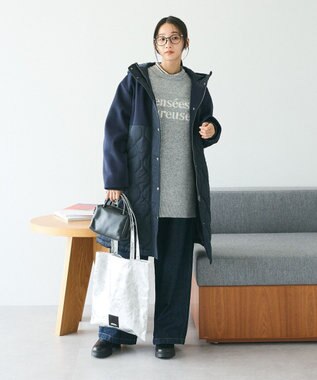 CRAFT STANDARD BOUTIQUE akha. メタリックトートバッグ Silver