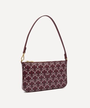 LIBERTY. アイフィス ロミリー ミニ クラッチ バッグ ボルドー