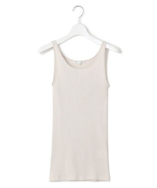 23区 S 【Oggi6月号掲載/新色追加】オーガニック コットンリブ タンクトップ グレージュ系