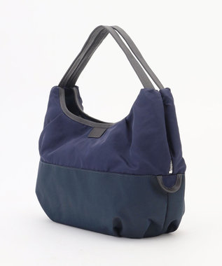 Y'SACCS シワナイロン2WAYトートバッグ Sサイズ ネイビー