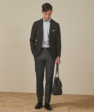 GOTAIRIKU 別注/日本製【PELLE MORBIDA×GOTAIRIKU】レザー トートバッグ ダークブラウン系