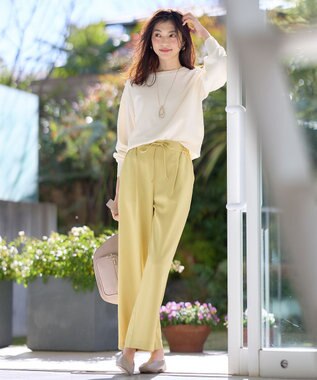 ANY 【洗濯機可】スプリングラグランニット オフ