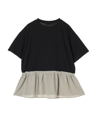 Green Parks ドロスト切替えドッキングカットプルオーバー Dark Khaki