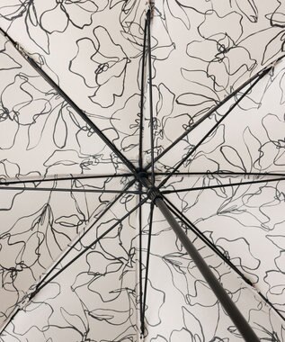 AURORA  Beaurance （ビューランス） オリジナルプリント雨傘（長傘） クリーム