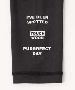 PW CIRCULUS 【WOMEN】UVメッシュコンビハイネックインナーシャツ  ゴルフウェア レディース ブラック系