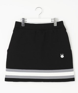 PW CIRCULUS 【軽量/裏地付き】【WOMEN】 ニットスカート ブラック系