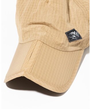 JOSEPH ABBOUD MOUNTAIN 【ECO撥水・軽量・男女兼用・折り畳み可・究極のポータブル性】折り畳みキャップ ベージュ系