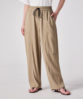 Paul Smith レーヨン ワイドパンツ キャメル