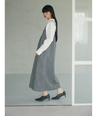 Green Parks armonia．表面感素材ジャンスカ Mix