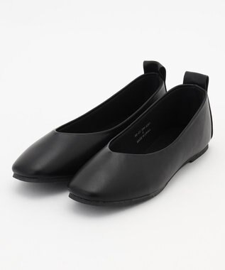 ANY 【定番人気・履き心地抜群】走れるバレエパンプス ブラック
