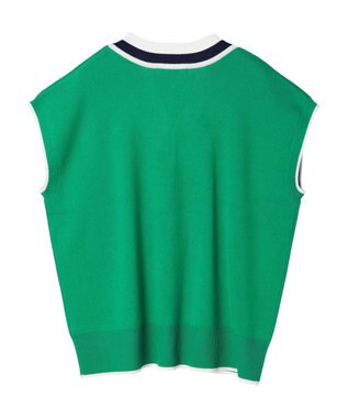 Green Parks チルデンニットベスト Green