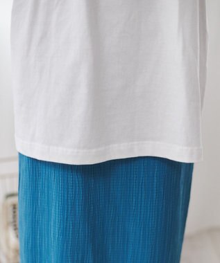 WEGO 【ANGIE VINTAGE】ワンポイント刺繍ロゴTシャツ ホワイトその他