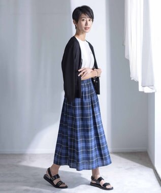 J.PRESS LADIES エンブロイダリー ロゴ Tシャツ ホワイト系