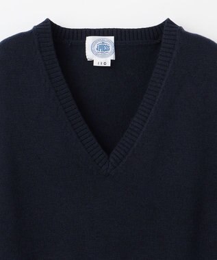 J.PRESS KIDS 【100-130cm】A/C ニット ベスト ネイビー系