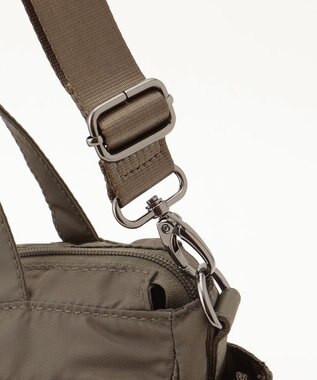 Y'SACCS 【Y’SACCS vous et】サイドジップ2WAYミニトート カーキ