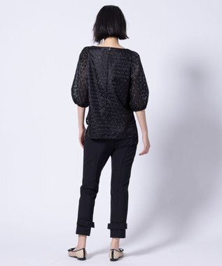 TOCCA 【洗える・消臭】BOUNCING RIBBON パンツ ブラック系