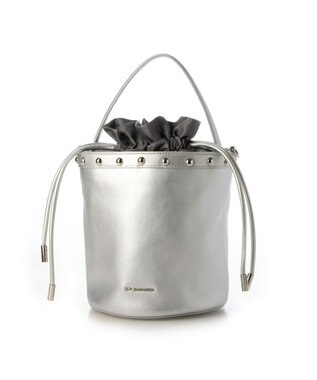 LA BAGAGERIE 【インスタグラマー chiyoさん×LA BAGAGERIE】チェーンバケツバッグ シルバー