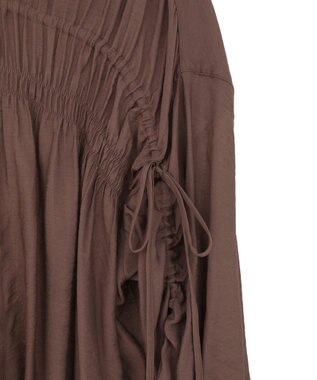 Green Parks ・ＥＬＥＮＣＡＲＥ　ＤＵＥ　シアーシャーリングシャツ Brown