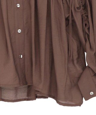 Green Parks ・ＥＬＥＮＣＡＲＥ　ＤＵＥ　シアーシャーリングシャツ Brown