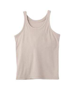 earth music&ecology アメスリテレコタンクトップ Mocha