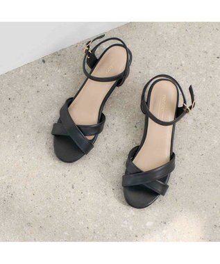 MODE ET JACOMO <noyau>ヒールクロスベルトサンダル