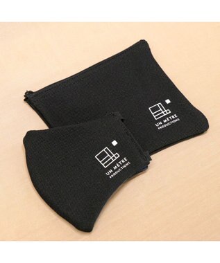 Regalo Felice 【日本製 / 呼吸がしやすい / 抗菌防臭】クールマスク＆ポーチセット / マイクロ