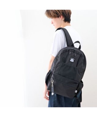 Mother garden しろたん チャーム付き リュック 黒