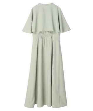 earth music&ecology ＳＥＴ２点ケープ＋キャミワンピース Black