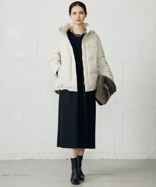 自由区 【カタログ掲載】TWダンボールジャージ ワンピース ネイビー