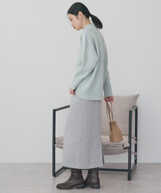 AMERICAN HOLIC モックネックコクーンニットプルオーバー Mint