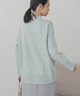 AMERICAN HOLIC モックネックコクーンニットプルオーバー Mint