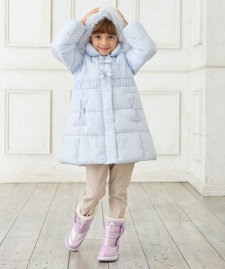 ANY KIDS 7days裏起毛ガーリーパンツ ミルキーベージュ