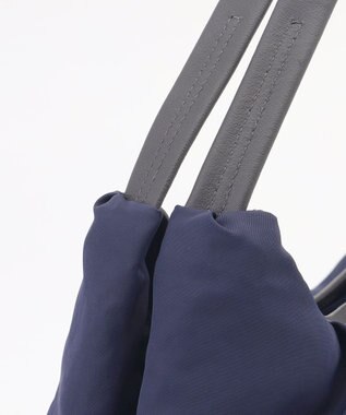 Y'SACCS シワナイロン2WAYトートバッグ Sサイズ ネイビー