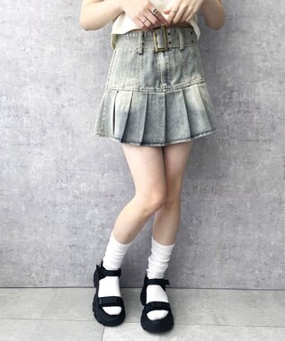 WEGO 【S～XLサイズ】厚底ダッドスポーツサンダル ブラック