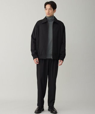 UNFILO MENS 【男女兼用】ソフトサーモ アンチピリングニット タートルネック チャコール