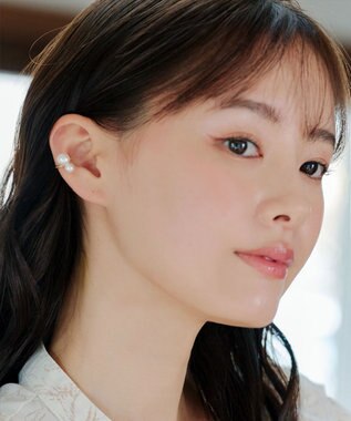 Tiaclasse 【選べる2種類】パールイヤーカフ ゴールドB