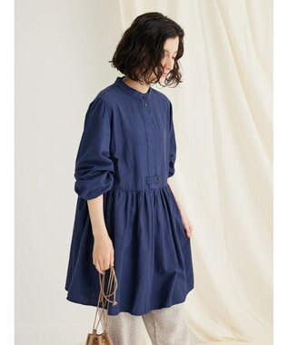 CRAFT STANDARD BOUTIQUE ウエスト切替ギャザーチュニック