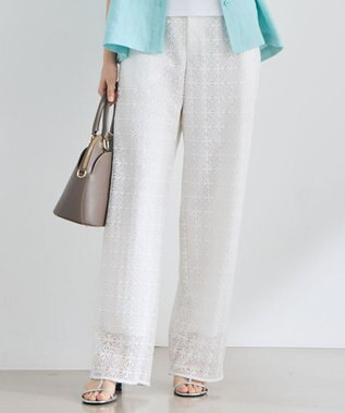 自由区 S 【カタログ掲載】ジオメトリックレース パンツ