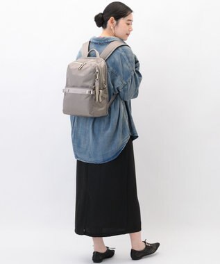 ACE BAGS & LUGGAGE W&.Day/Night リッカ2 スクエアリュック A4サイズ 13.3インチPC収納 19151 ダブルアンドデイナイト スモーキーピンク