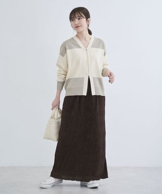 Green Parks ・ｆｕｒｒｙ　ｒａｔｅ　かる～いニットＺＩＰブル Ivory