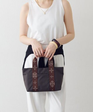 russet コーデュラナイロンデイリートートバッグ(CE-1743-WEB) D.Brown