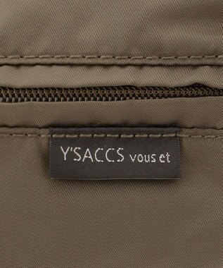 Y'SACCS 【Y’SACCS vous et】サイドジップ2WAYミニトート カーキ