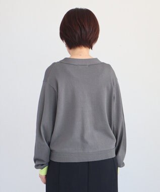 CRAFT STANDARD BOUTIQUE Ｖネックニットカーディガン Dark Gray