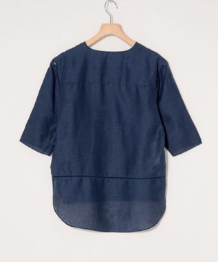 ONWARD Reuse Park 【自由区】ブラウス春夏 ネイビー