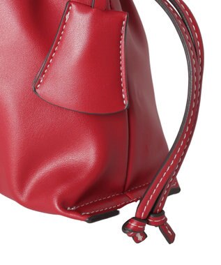 AMERICAN HOLIC キーチャーム付ドロストショルダーバッグ Red