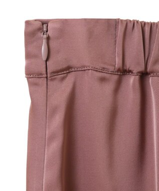 Green Parks ・Ｐｅｔｉｔ　Ｆｌｅｕｒ　サテンフレアスカート Pink